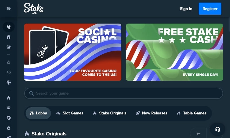 Stake.us Casino Officially Launched For US Players