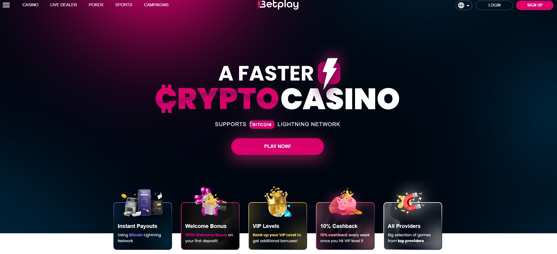 BetPlay Ethereum Casino