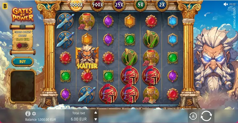 Gates of Power slot by BGaming and Perfect Position