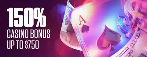 MyBookie 150% Casino Bonus up to $750