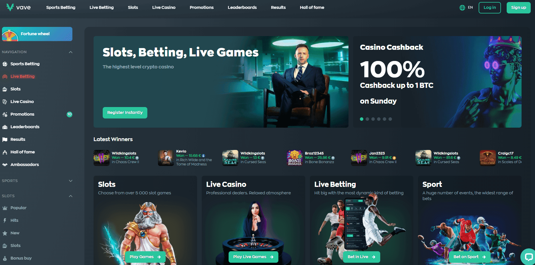 Vave Casino Review